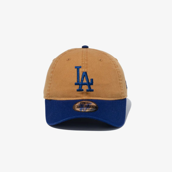 NEW ERA 9TWENTY MLB WASHED DUCK LOS ANGELES DODGERS LIGHT BRONZE/DARK ROYAL