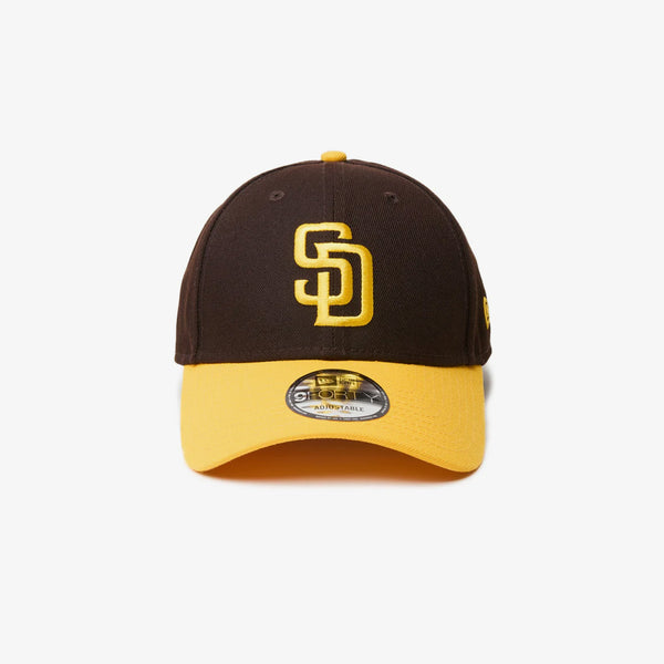 NEW ERA 9FORTY MLB COLOR CUSTOM SAN DIEGO PADRES YELLOW/BROWN