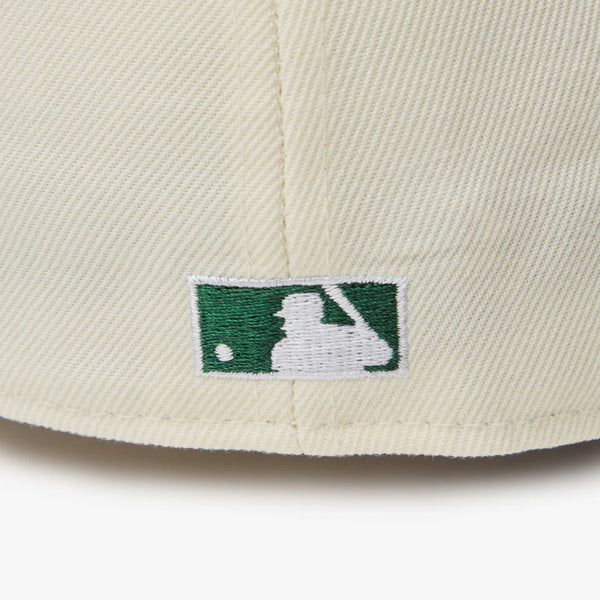 NEW ERA 59FIFTY MLB WOOL VISOR SP BOSTON REDSOX CHROME/DARK GREEN