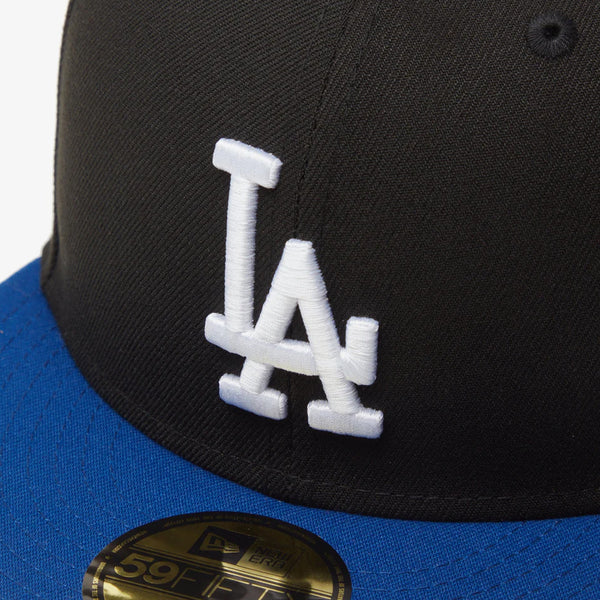 NEW ERA 59FIFTY LOS ANGELES DODGERS Powered by GORO NAKATSUGAWA（min-nano） BLACK/LIGHTROYAL