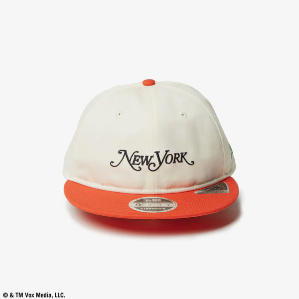 NEW ERA RC 9FIFTY NEW YORK MAGAZINE CHROME/ORANGE