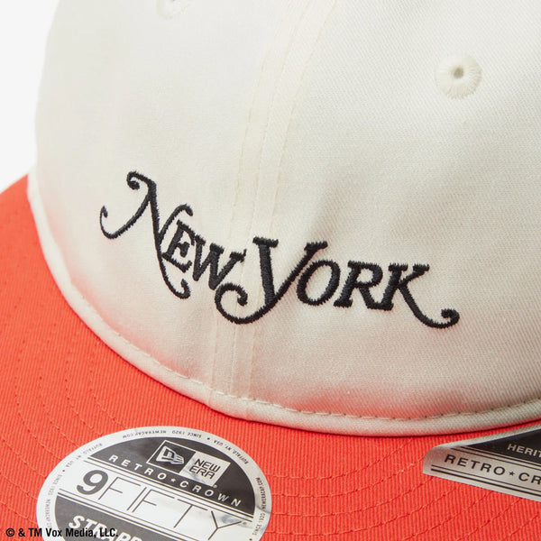 NEW ERA RC 9FIFTY NEW YORK MAGAZINE CHROME/ORANGE