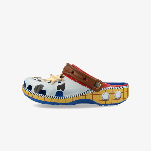 crocs KIDS' PIXAR’S TOY STORY WOODY CLOG BLUE JEAN