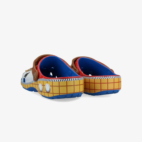 crocs KIDS 'PIXAR'S TOY STORY WOODY CLOG BLUE JEAN