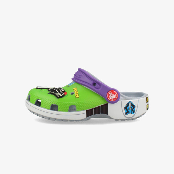 crocs TODDLERS' PIXAR TOY STORY BUZZ-LIGHTYEAR CLOG BLUE GREY