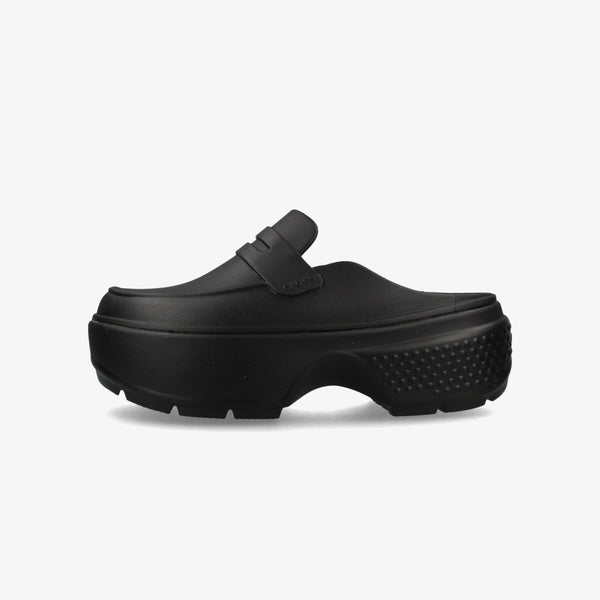 crocs STOMP LOAFER BLACK/BLACK