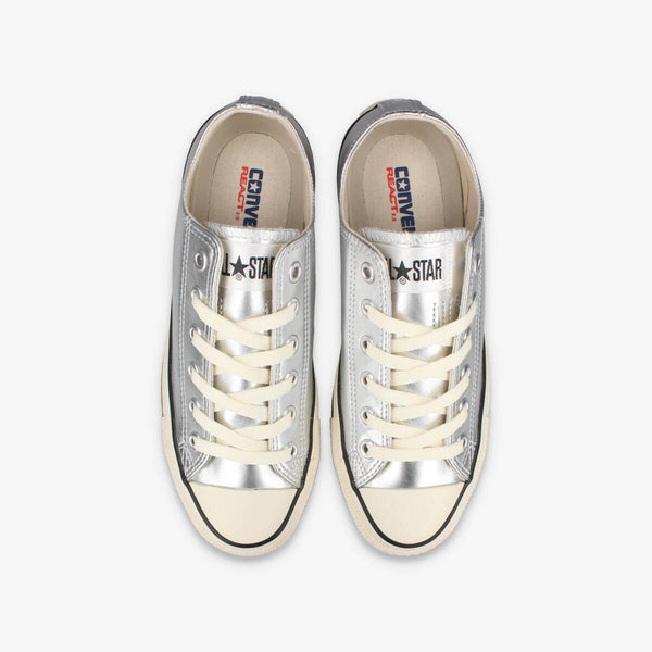 CONVERSE LEATHER ALL STAR (R) OX SILVER