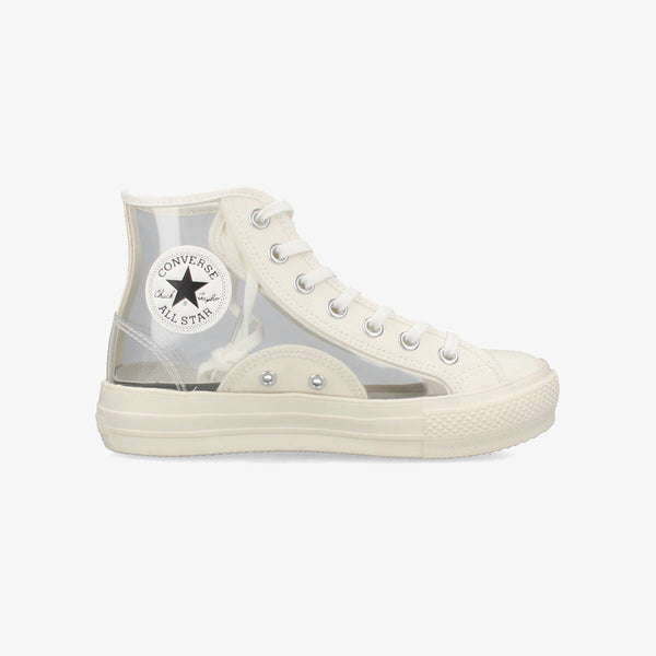 CONVERSE ALL STAR LIGHT PLTS CLEARMATERIAL HI WHITE