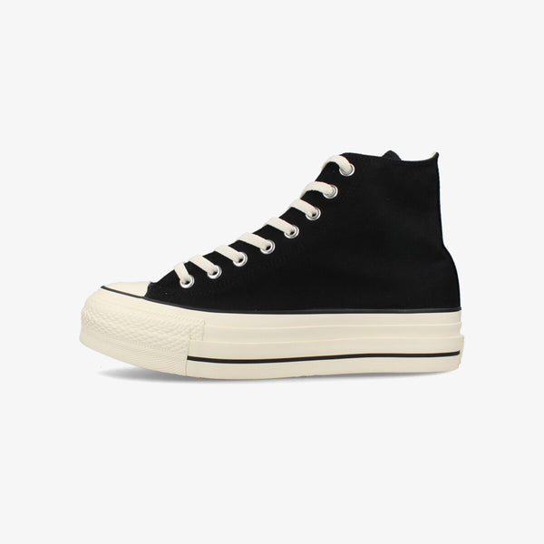 CONVERSE ALL STAR (R) LIFTED OVERTAPE HI BLACK