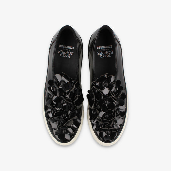 CONVERSE ALL STAR TOKYO BOPPER FLOWER SLIP-ON BLACK