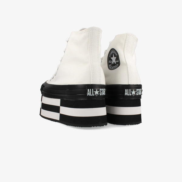 CONVERSE ALL STAR CHUNKYBLOCK HI WHITE/BLACK