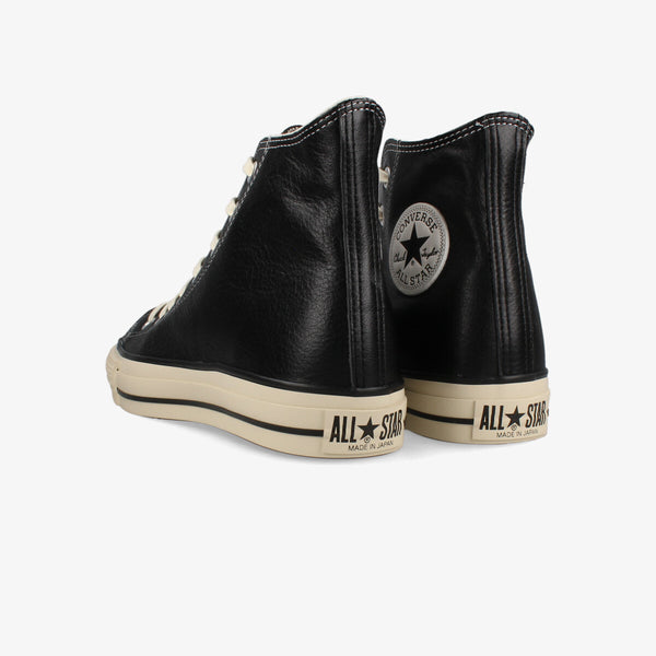 CONVERSE LEATHER ALL STAR J HI BLACK