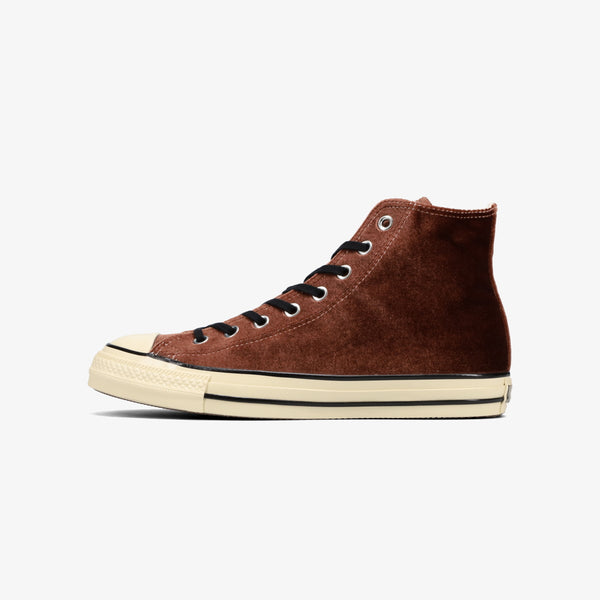 CONVERSE ALL STAR US VELVET HI BROWN