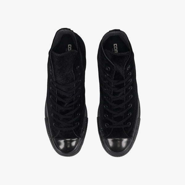 CONVERSE ALL STAR US VELVET HI BLACKMONOCHROME