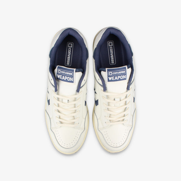 CONVERSE WEAPON CC OX WHITE/NAVY