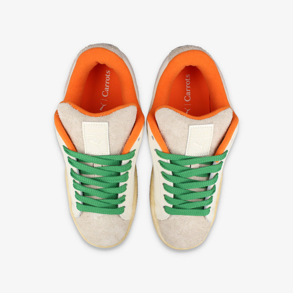 PUMA SUEDE XL 2 × CARROTS WARM WHITE/RICKIE ORANGE