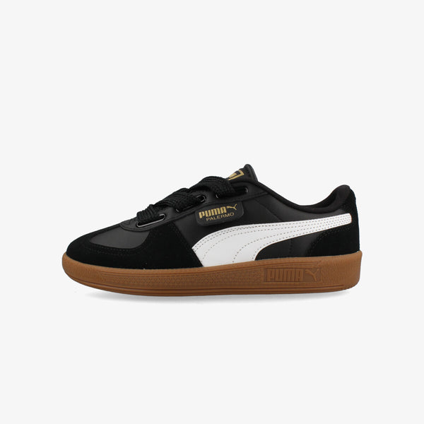 PUMA PALERMO WIDE LACE SD BLACK/WHITE/TEAM GOLD