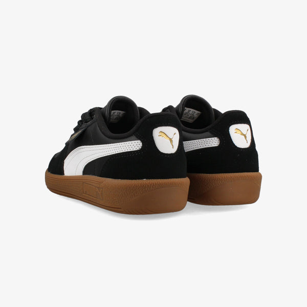 PUMA PALERMO WIDE LACE SD BLACK/WHITE/TEAM GOLD