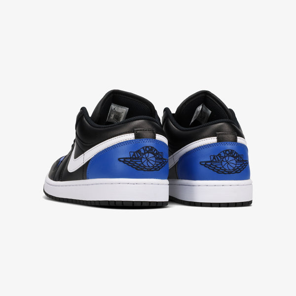 NIKE AIR JORDAN 1 LOW BLACK/GAME ROYAL/WHITE