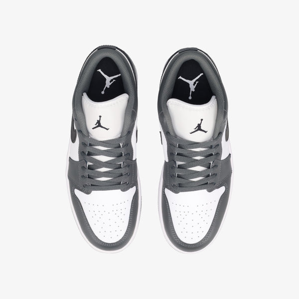 NIKE AIR JORDAN 1 LOW WHITE/BLACK/IRON GREY