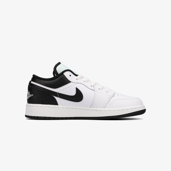 NIKE AIR JORDAN 1 LOW GS WHITE/BLACK-WHITE