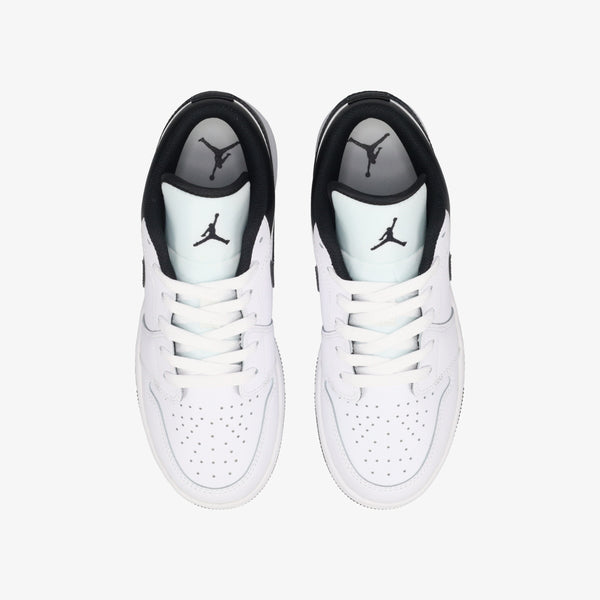 NIKE AIR JORDAN 1 LOW GS WHITE/BLACK-WHITE