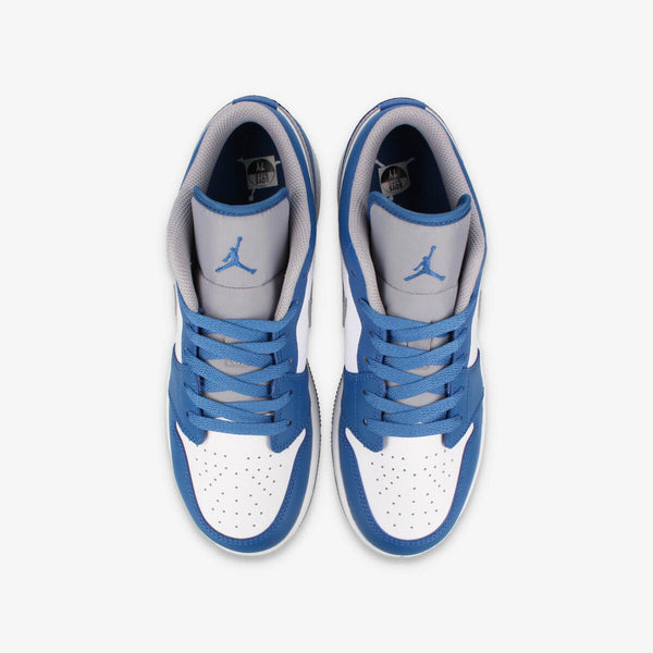 NIKE AIR JORDAN 1 LOW GS 【TRUE BLUE】 TRUE BLUE/CEMENT GREY/WHITE