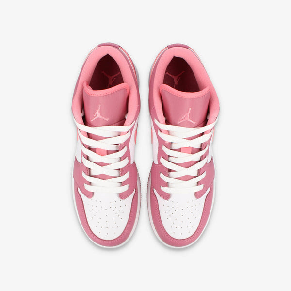 NIKE AIR JORDAN 1 LOW GS DESERT BERRY/CORAL CHALK/WHITE