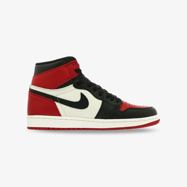 NIKE AIR JORDAN 1 RETRO HIGH OG GYM RED/BLACK/SUMMIT WHITE [BRED TOE] [TSUMA RED]