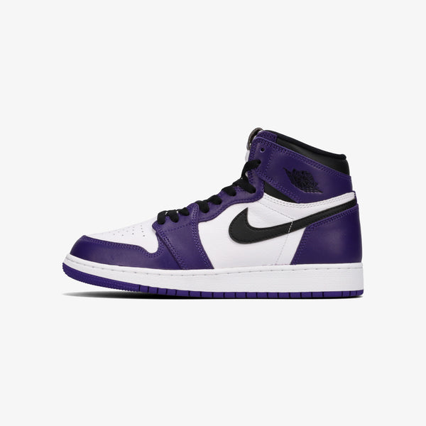 NIKE AIR JORDAN 1 RETRO HIGH OG GS COURT PURPLE/BLACK/WHITE