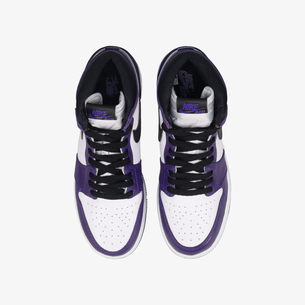 NIKE AIR JORDAN 1 RETRO HIGH OG GS COURT PURPLE/BLACK/WHITE