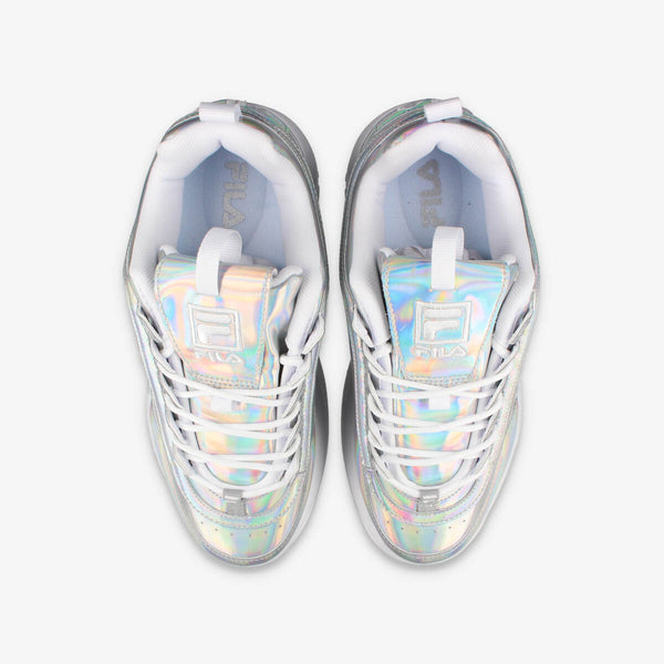 FILA DISRUPTOR II WEDGE IRIDESCENT/METALLIC SILVER/WHITE