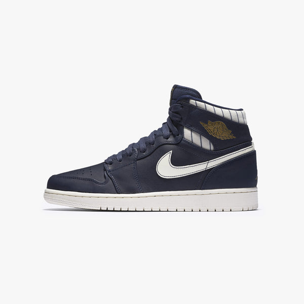 NIKE AIR JORDAN 1 RETRO HIGH 【JETER RE2PECT】 MIDNIGHT NAVY/METALLIC GOLD/SAIL