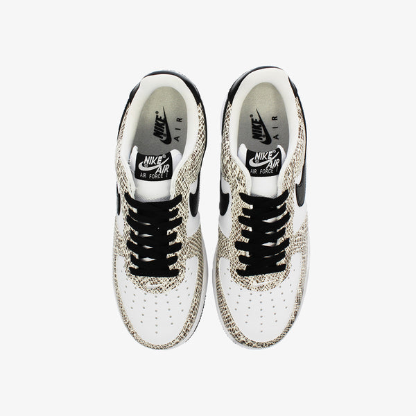 NIKE AIR FORCE 1 RETRO TRUE WHITE/BLACK/COCOA [COCOA SNAKE]