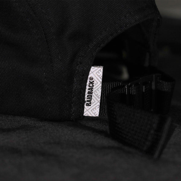 CRSB/raidback fabric Camp Cap BLACK