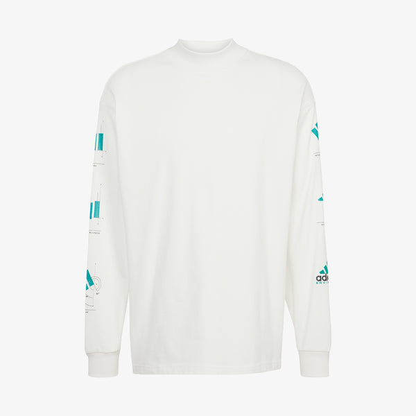 adidas EQT GFX TEE LS CLOUD WHITE