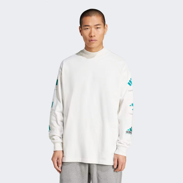 adidas EQT GFX TEE LS CLOUD WHITE