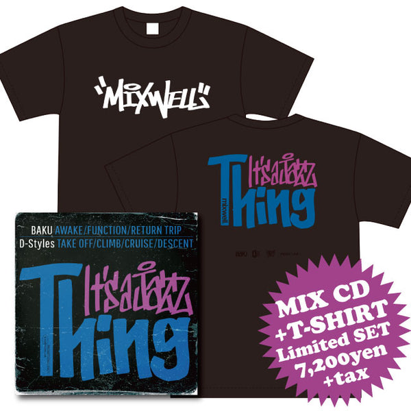 BAKU x D-Styles - It’s a Jazz Thing [MIX CD+Tシャツ]