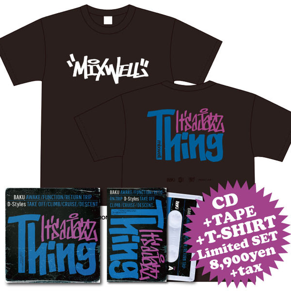 BAKU x D-Styles - It’s a Jazz Thing [TAPE+MIXCD+DLコード+Tシャツ]