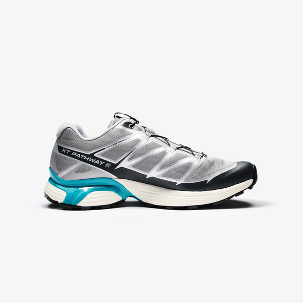 SALOMON XT-PATHWAY 2 SHARKSKIN/FTW SILVER/CAPRI BREEZE -KICKS LAB. EXCLUSIVE-