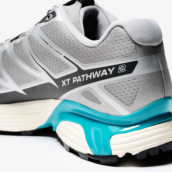 SALOMON XT-PATHWAY 2 SHARKSKIN/FTW SILVER/CAPRI BREEZE -KICKS LAB. EXCLUSIVE-