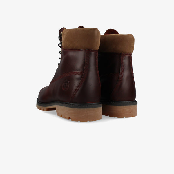 TIMBERLAND 6 INCH PREMIUM WP BOOT BURGUNDY