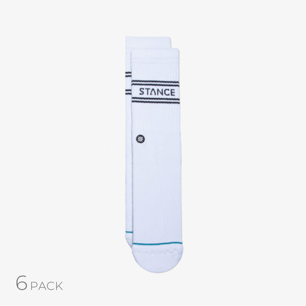 STANCE SOCKS BASIC CREW 6 PACK