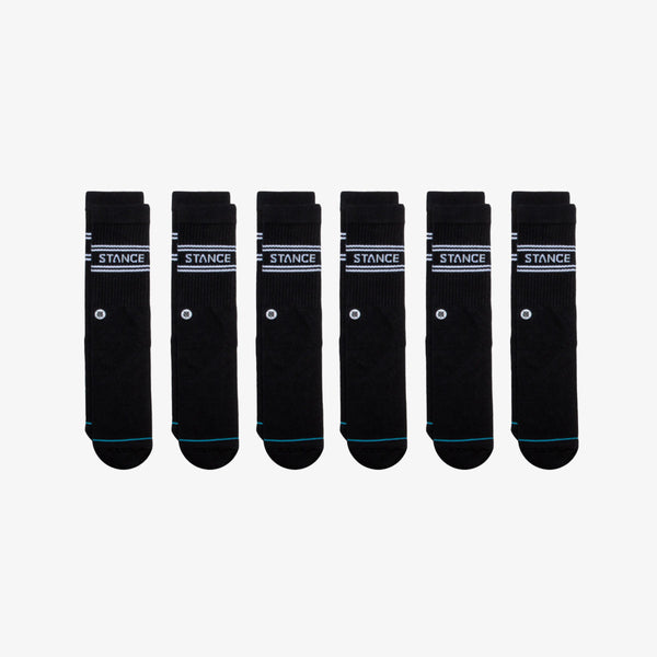 STANCE SOCKS BASIC CREW 6 PACK