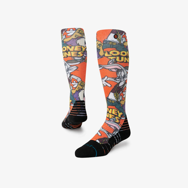 STANCE SOCKS LOONEY MID POLY SNOW