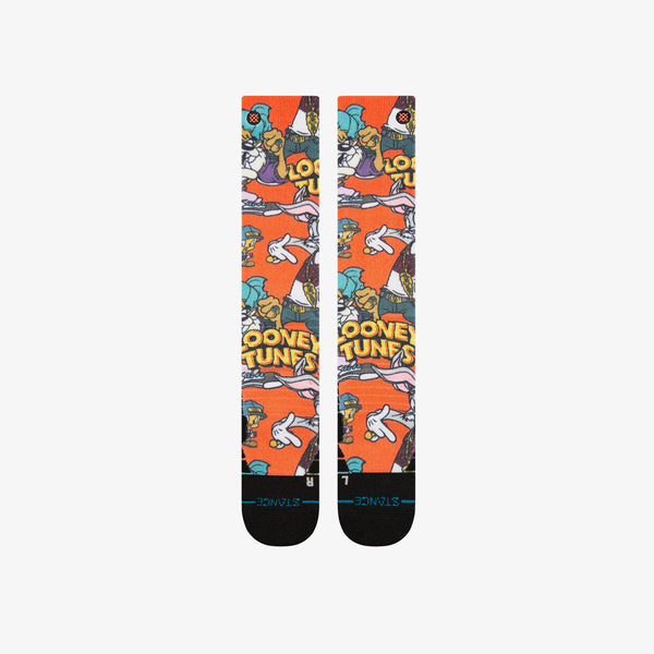 STANCE SOCKS LOONEY MID POLY SNOW