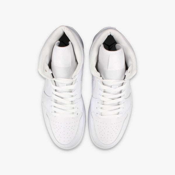 NIKE WMNS AIR JORDAN 1 MID WHITE/WHITE/WHITE