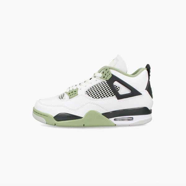 NIKE WMNS AIR JORDAN 4 RETRO WHITE/SEAFOAM/DARK ASH/NEUTRAL GRAY [SEAFOAM]