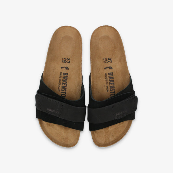 BIRKENSTOCK OITA SUEDE LEATHER 【NARROW】 BLACK