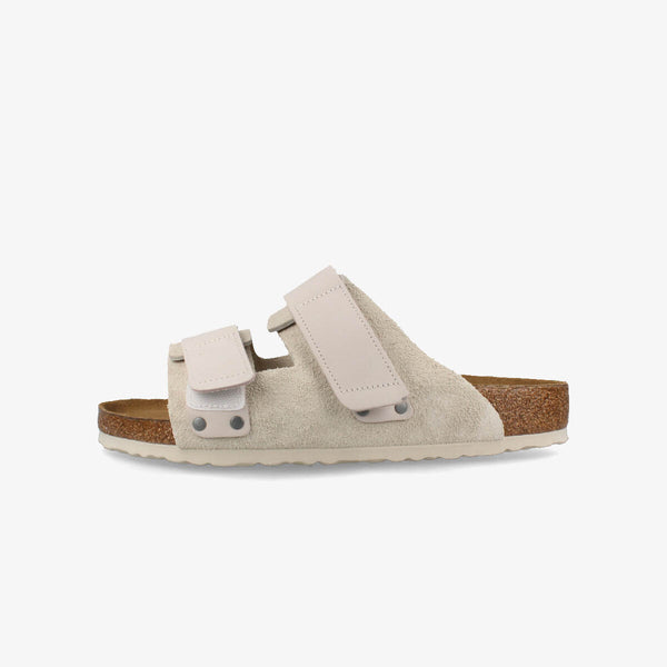 BIRKENSTOCK UJI NUBUCK SUEDE LEATHER 【REGULAR】 ANTIQUE WHITE